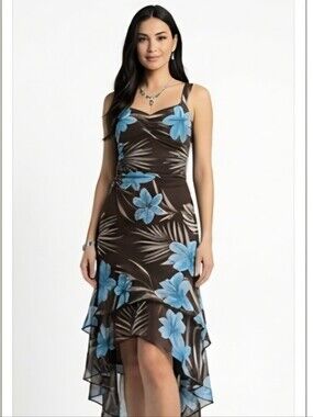 Vintage Ruby Rox Sexy Chiffon Dress